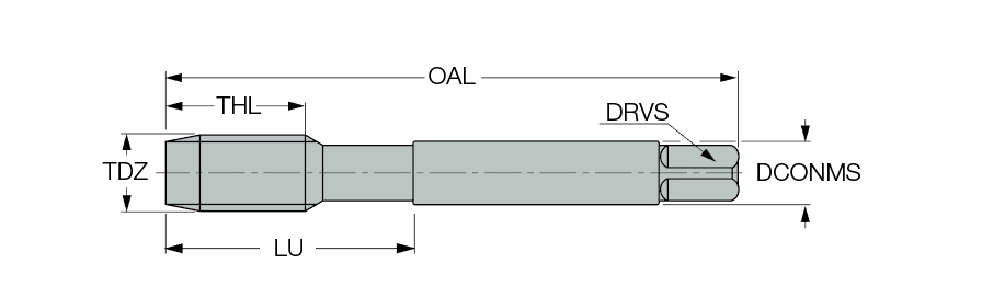 ‎TPG UNC-1-8-M HEST